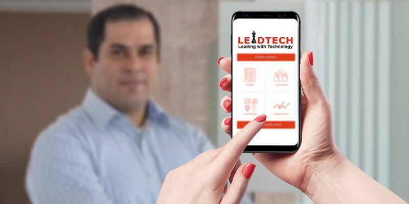 Leadtech management consulting app