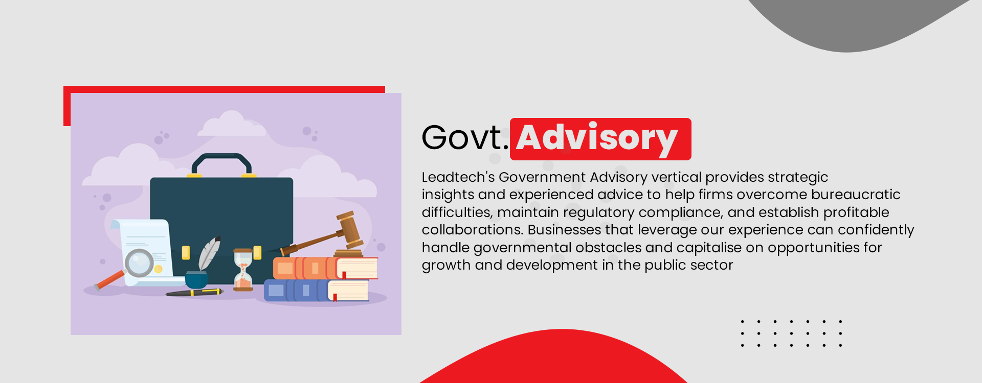 GOVERNMENT ADVISORY